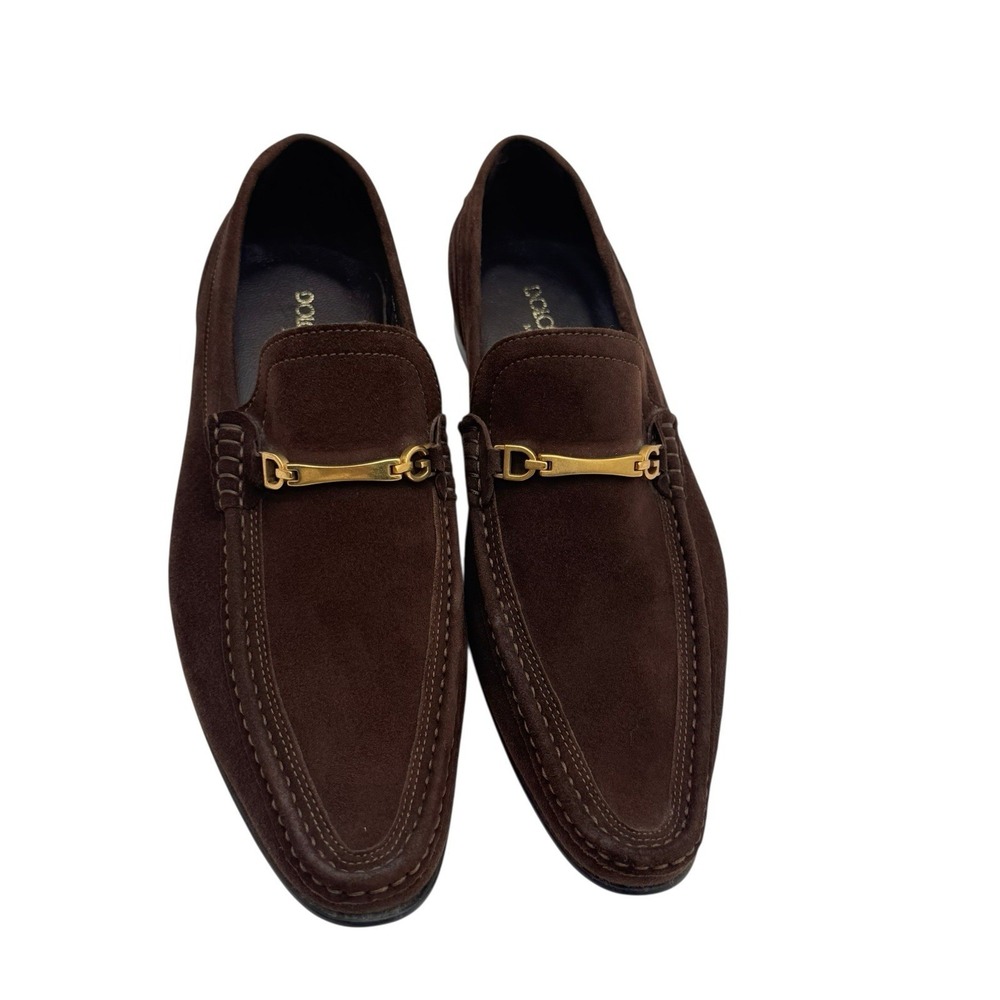 Dolce‎ & Gabbana Men's Suede Horsebit Loafers Brown US 7 EU 40 Italy